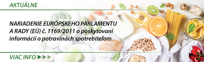 Nariadenie Eurpskeho parlamentu a Rady (E) . 1169/2011 o poskytovan informci o potravinch spotrebiteom