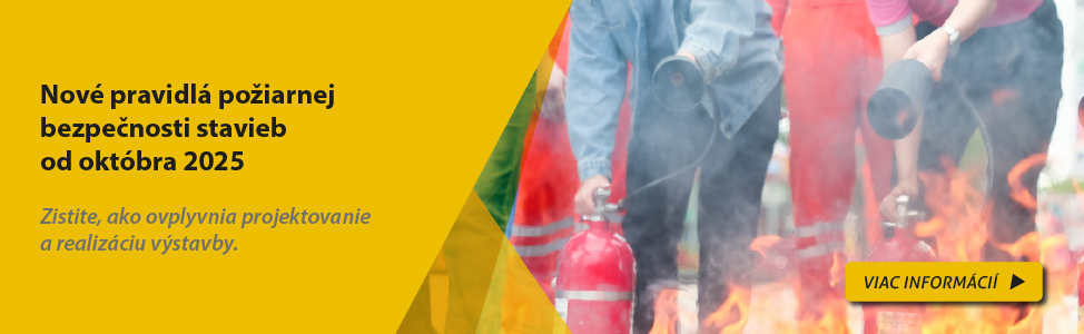 Nové pravidlá požiarnej bezpečnosti stavieb od októbra 2025