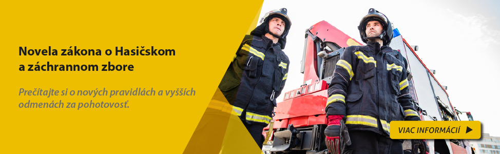 Novela zákona o Hasičskom a záchrannom zbore