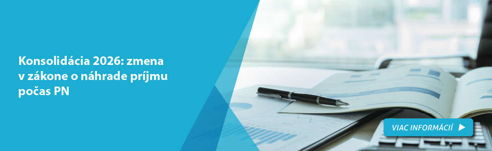 Konsolidácia 2026: zmena v zákone o náhrade príjmu počas PN