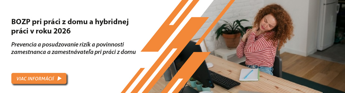 BOZP pri práci z domu a hybridnej práci v roku 2026