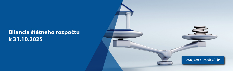 Bilancia štátneho rozpočtu k 31.10.2025