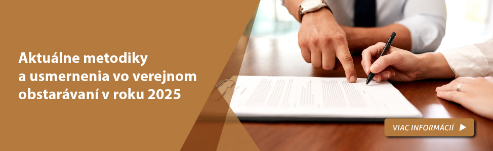 Aktuálne metodiky a usmernenia vo verejnom obstarávaní v roku 2025