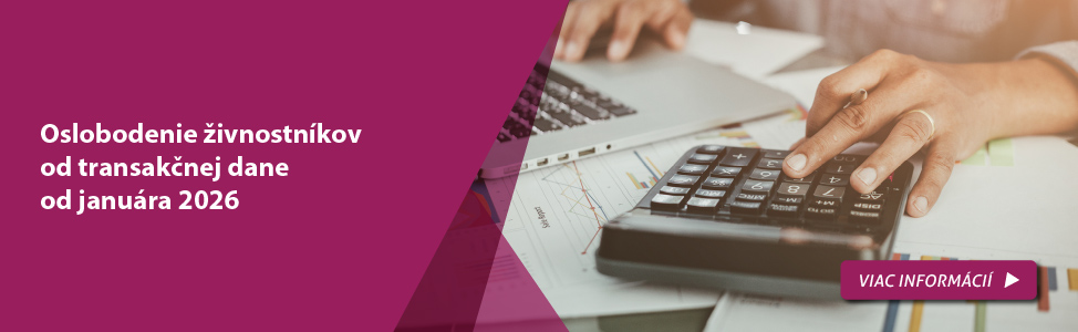 Oslobodenie živnostníkov od transakčnej dane od januára 2026