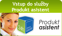 Vstup do slu�by Produkt asistent