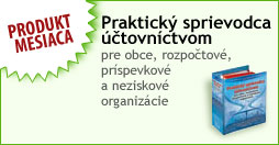 Praktick� sprievodca ��tovn�ctvom pre obce, rozpo�tov�, pr�spevkov� a neziskov� organiz�cie