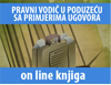 On-line knjiga - PRAVNI VODI� U PODUZE�U S PRIMJERIMA UGOVORA