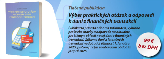 Vber praktickch otzok a odpoved k dani z finannch transakci