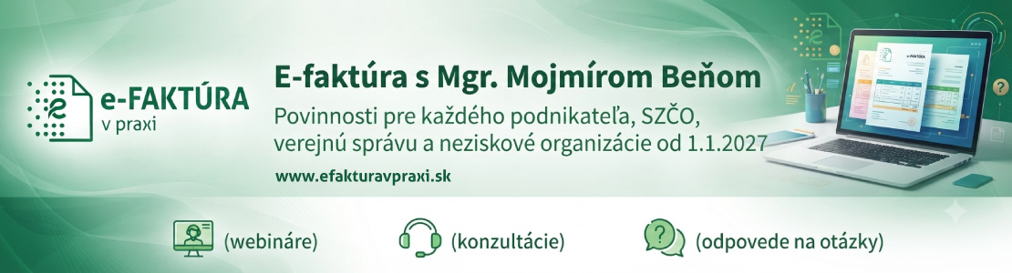 E-fakt�ra s Mgr. Mojm�rom Be�om