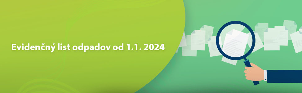 Evidenn list odpadov od 1.1. 2024