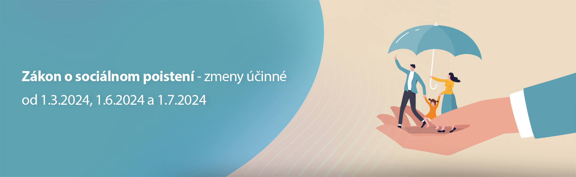 Zkon o socilnom poisten - zmeny inn od 1.3.2024, 1.6.2024 a 1.7.2024