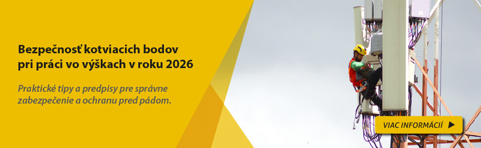 Bezpe�nos� kotviacich bodov pri pr�ci vo v��kach v roku 2026