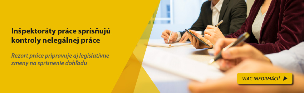 In�pektor�ty pr�ce spr�s�uj� kontroly neleg�lnej pr�ce