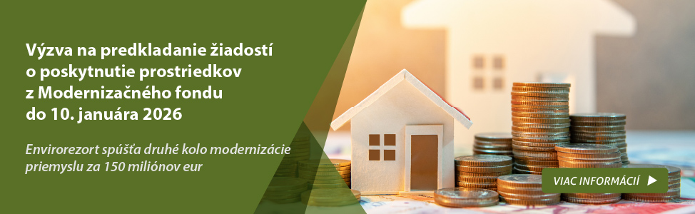 Vzva na predkladanie iadost o poskytnutie prostriedkov z Modernizanho fondu do 10. janura 2026