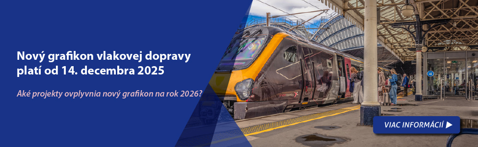 Nov� grafikon vlakovej dopravy plat� od 14. decembra 2025