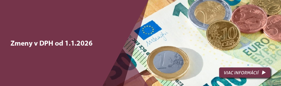 Zmeny v z�kone o DPH od 1.1.2026 