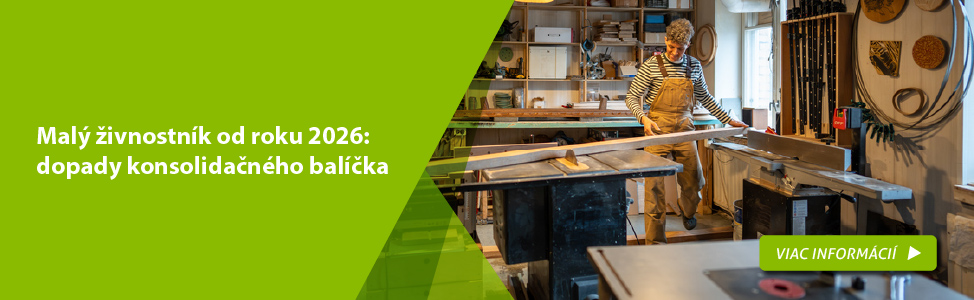 Mal� �ivnostn�k od roku 2026: dopady konsolida�n�ho bal��ka 