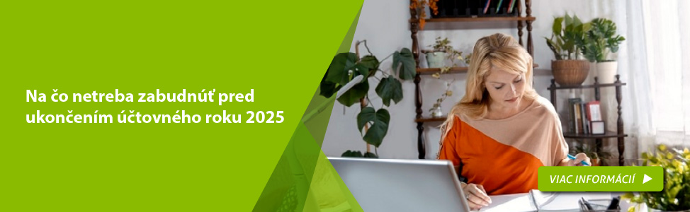 Na �o netreba zabudn�� pred ukon�en�m ��tovn�ho roku 2025