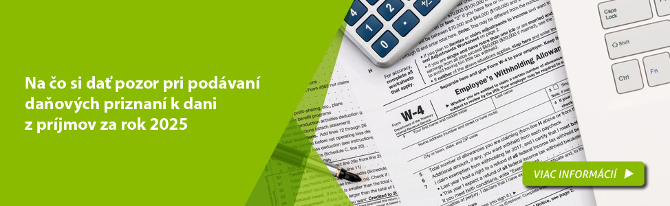 Na �o si da� pozor pri pod�van� da�ov�ch priznan� k dani z pr�jmov za rok 2025