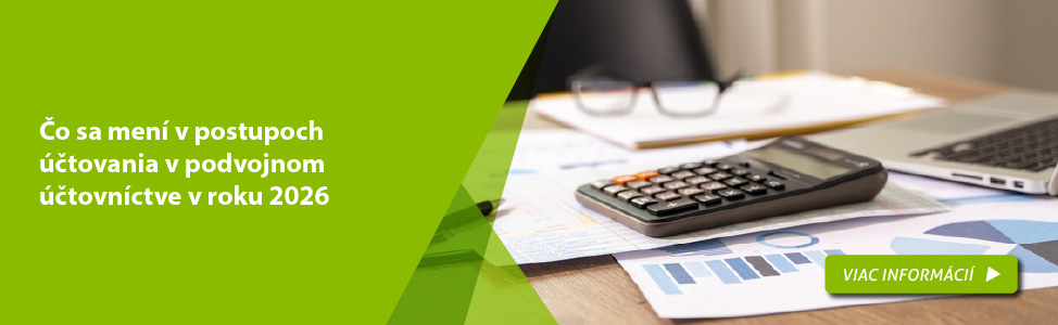 �o sa men� v postupoch ��tovania v podvojnom ��tovn�ctve v roku 2026