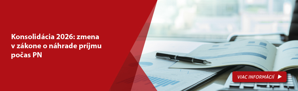 Konsolidcia 2026: zmena v zkone o nhrade prjmu poas PN