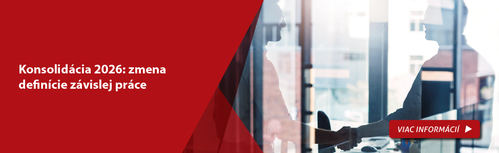 Konsolidcia 2026: zmena defincie zvislej prce