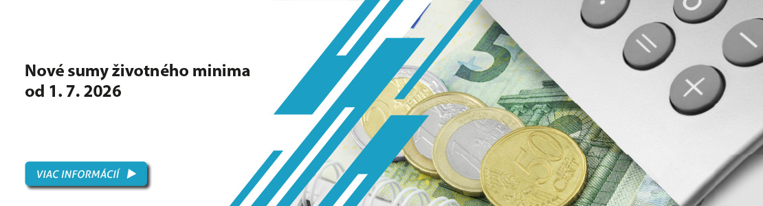 Nov� sumy �ivotn�ho minima od 1. 7. 2026