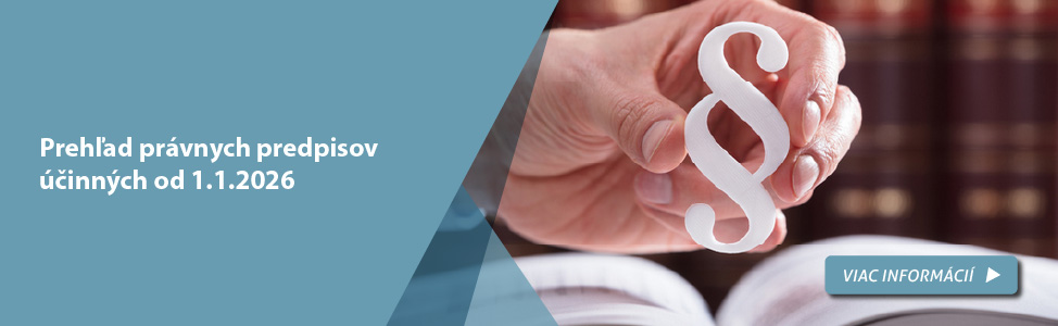 Preh�ad pr�vnych predpisov ��inn�ch od 1.1.2026