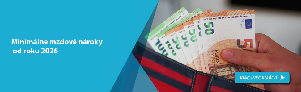 Minim�lne mzdov� n�roky od roku 2026