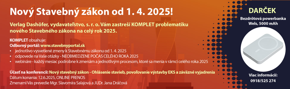 Webinar: o prina nov stavebn zkon od 1.4.2025?