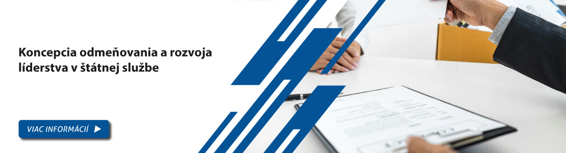 Koncepcia odme�ovania a rozvoja l�derstva v �t�tnej slu�be