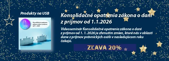 Konsolida�n� opatrenia z�kona o dani z pr�jmov od 1.1.2026