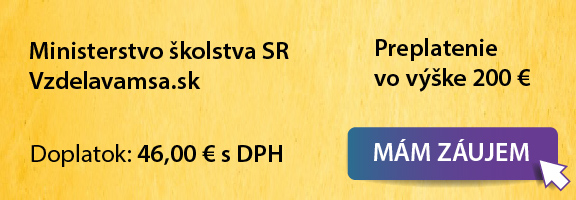 Odkaz na vzdelavamsa.sk - mo�nos� necha� si preplati� 200 € na absolvovanie kurzu