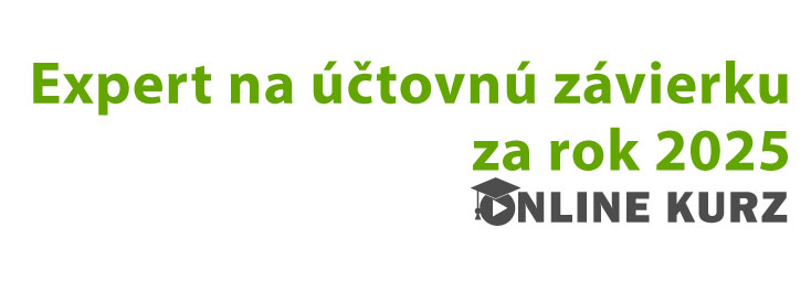 Online kurz Expert na ��tovn� z�vierku za rok 2025
