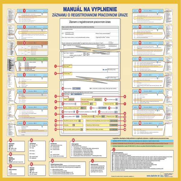 (obrzok produktu) Manul k vyplneniu zznamu o registrovanom pracovnom raze