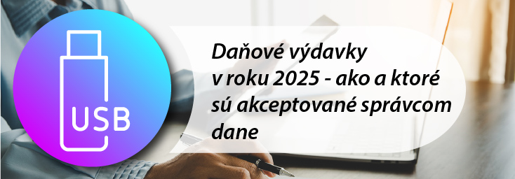 Daov vdavky v roku 2025 - ako a ktor s akceptovan sprvcom dane