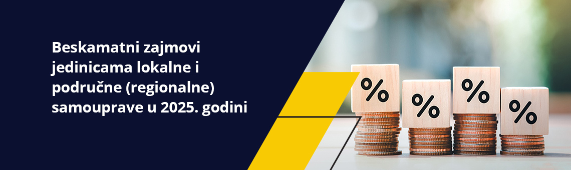 Beskamatni zajmovi jedinicama lokalne i podrune (regionalne) samouprave u 2025. godini