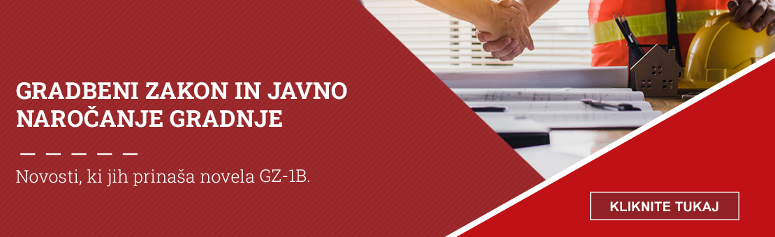 Gradbeni zakon in novosti