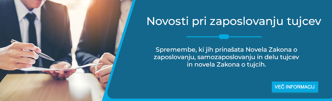 Novela zakona o zaposlovanju tujcev
